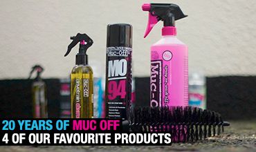 20 Years of Muc Off  - 4 of our Favourite Current Products